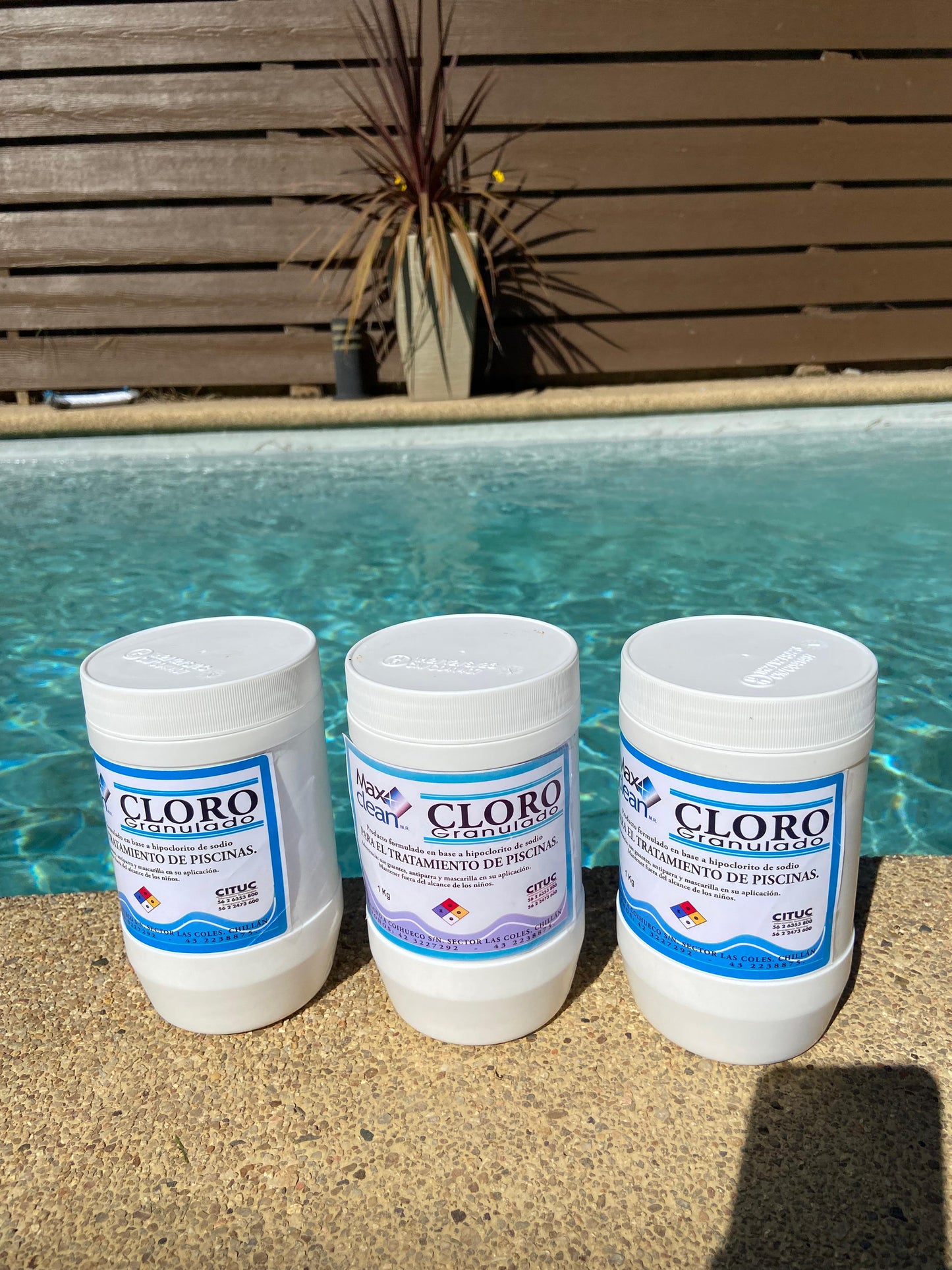 Cloro granulado 1 kg. MaxClean