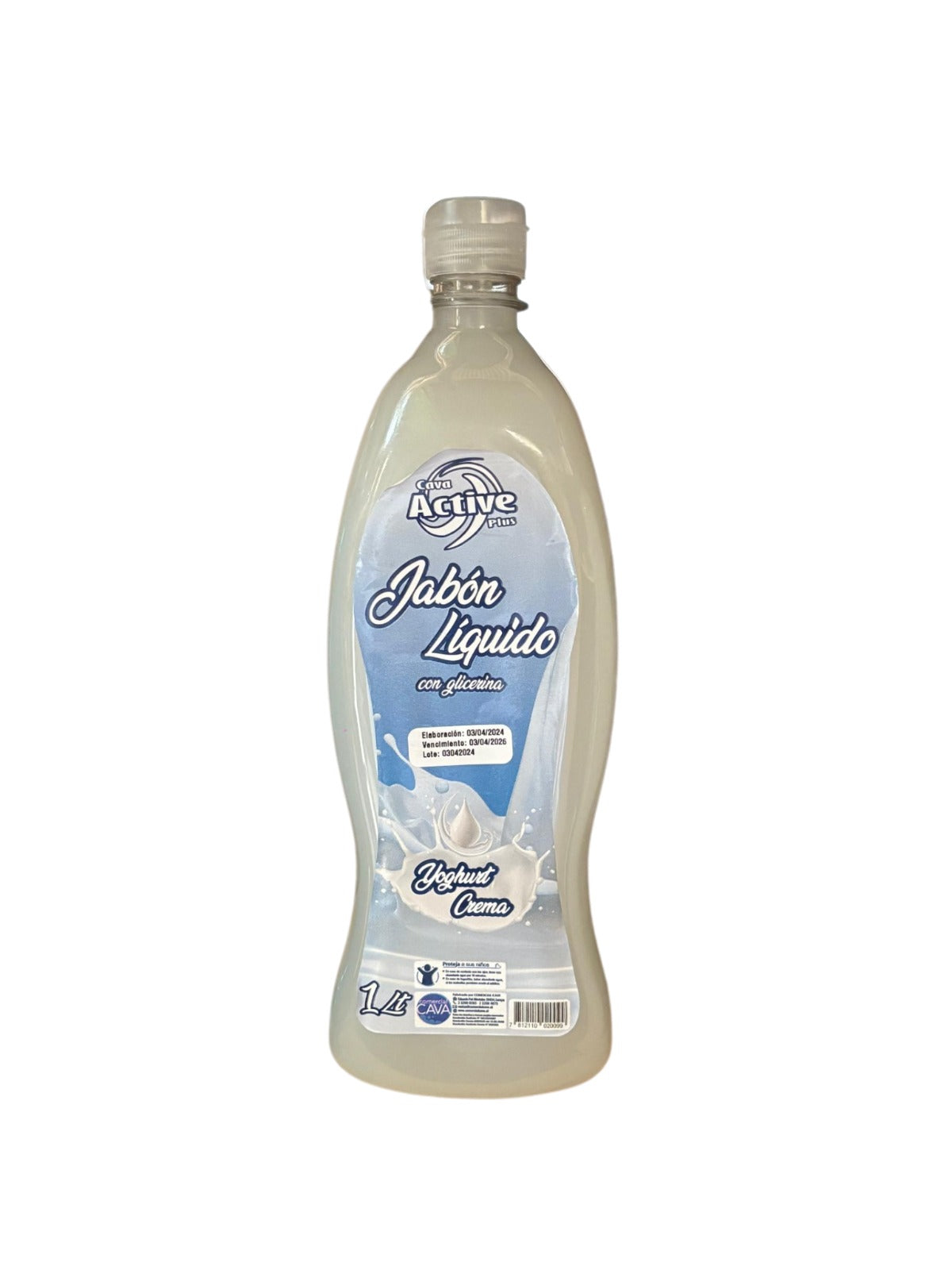 Jabón liquido glicerina 1 Lt. CAVA