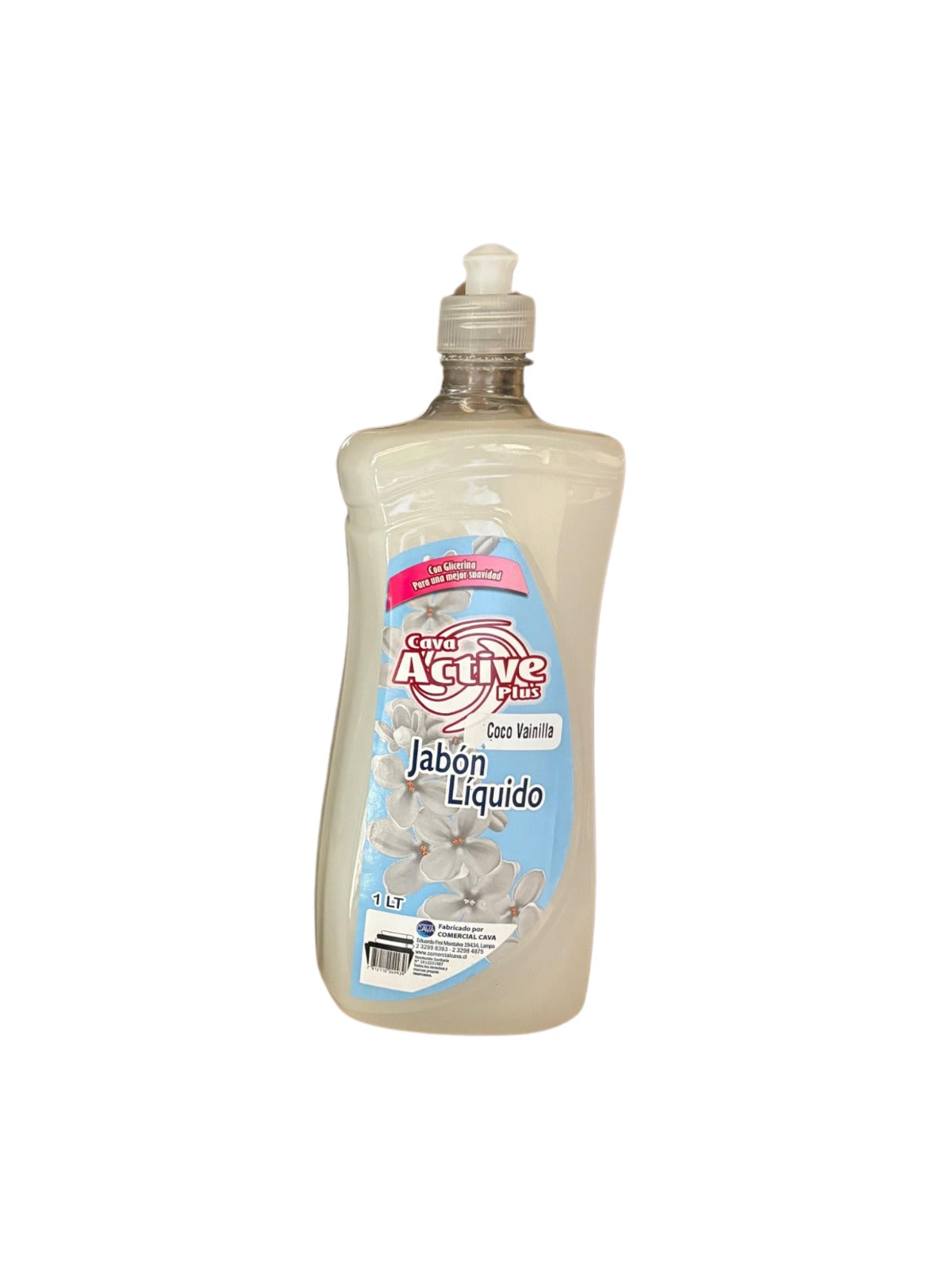 Jabón liquido glicerina 1 Lt. CAVA