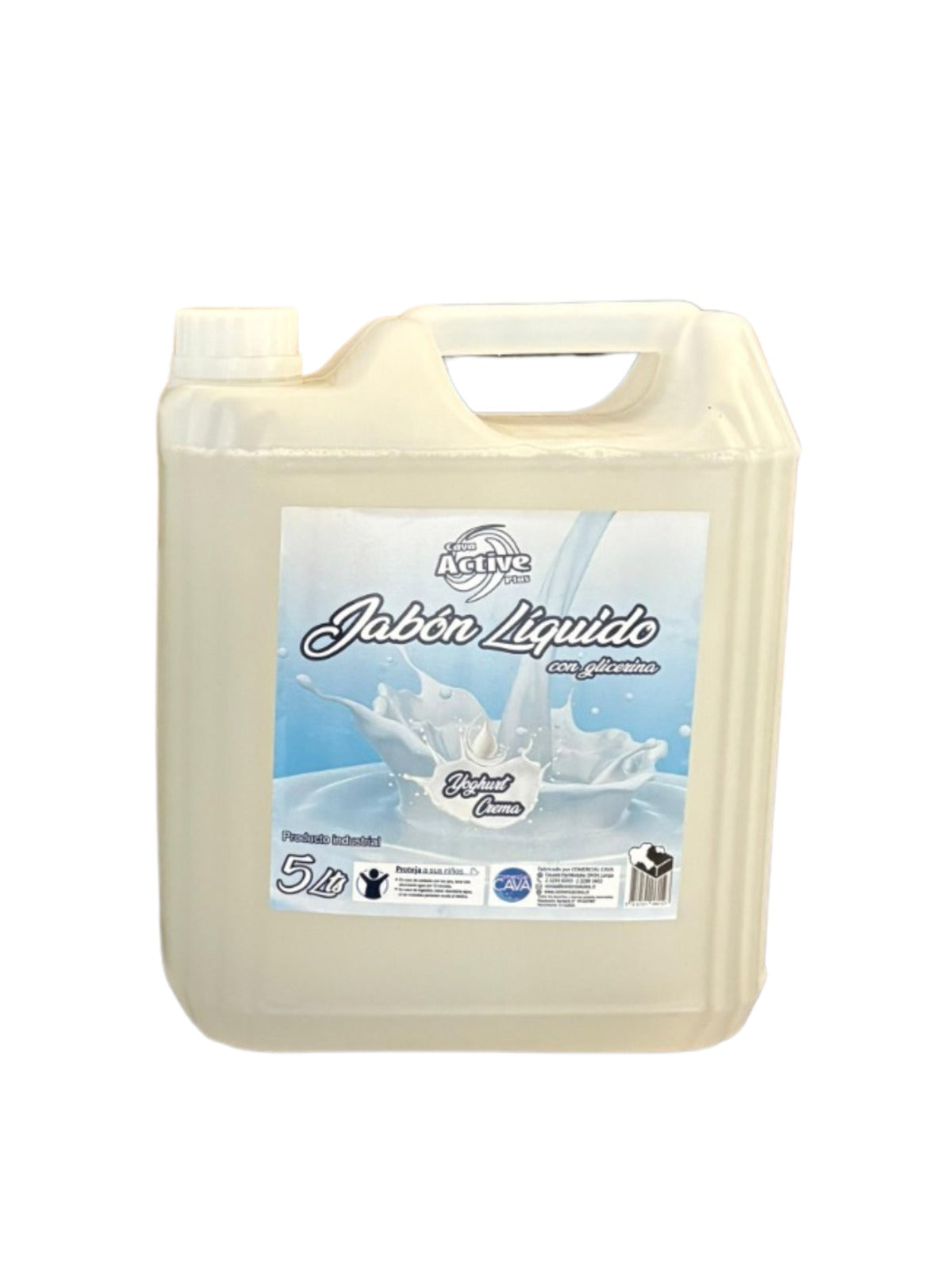Jabón liquido glicerina 5 Lts. CAVA