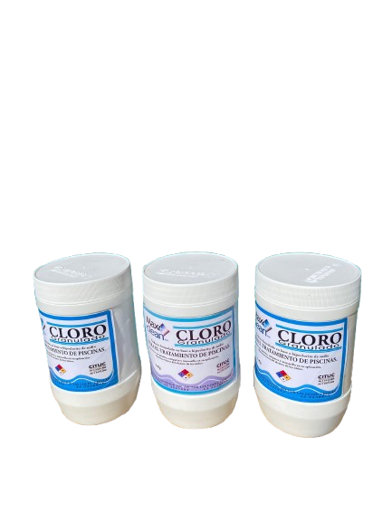 Cloro granulado 1 kg. MaxClean