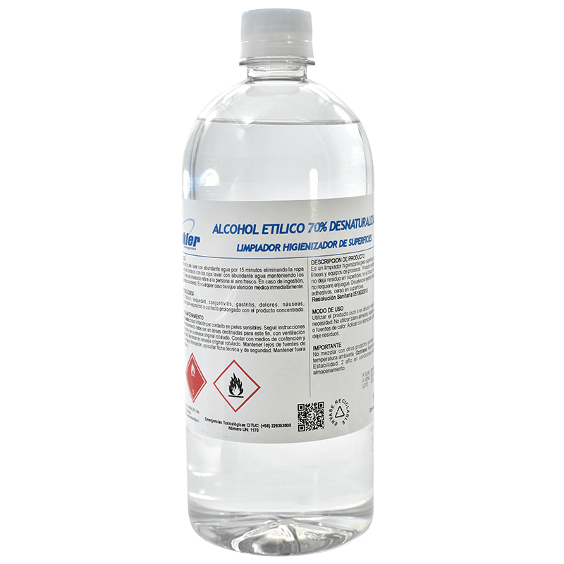 Alcohol 70° 1 Lt. Winkler