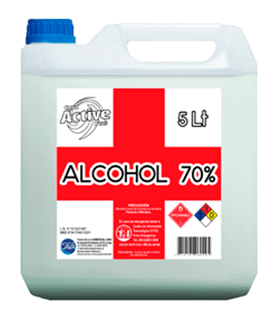 Alcohol 70° 5 Lts. CAVA