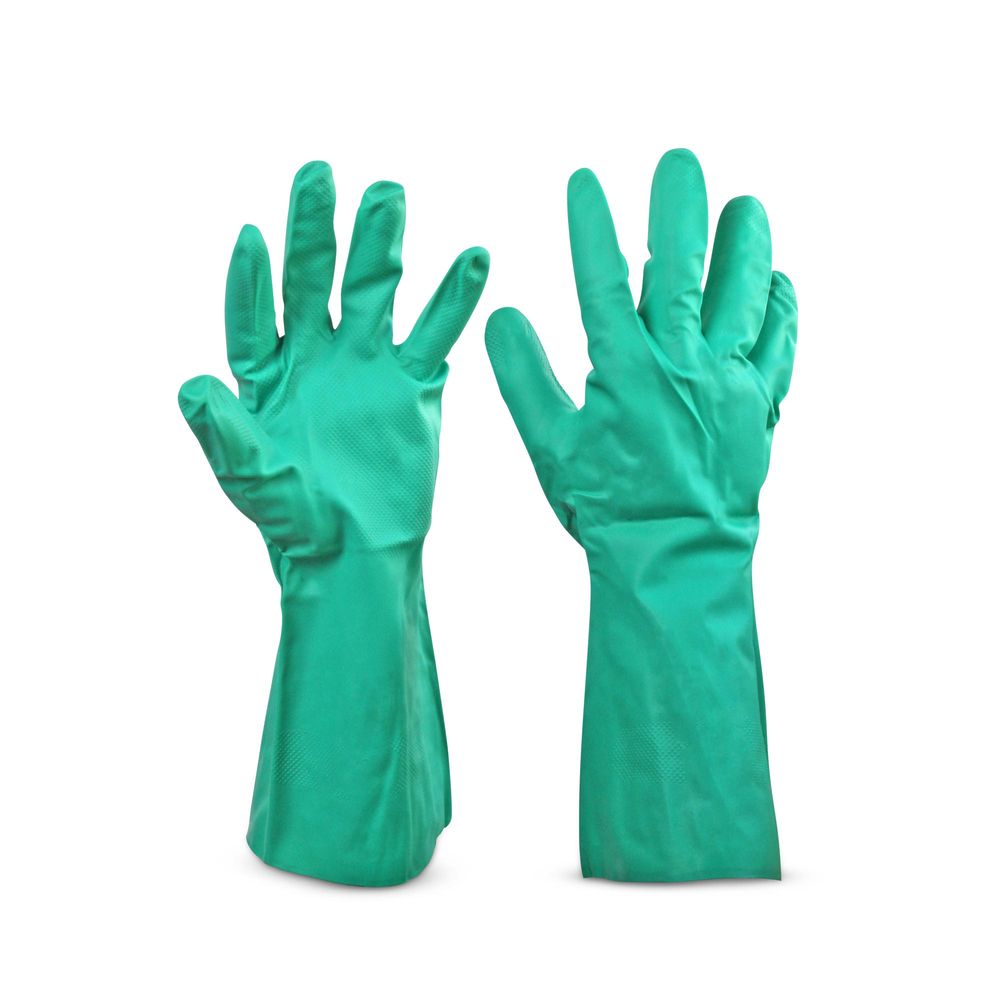 Guantes nitrilo verde