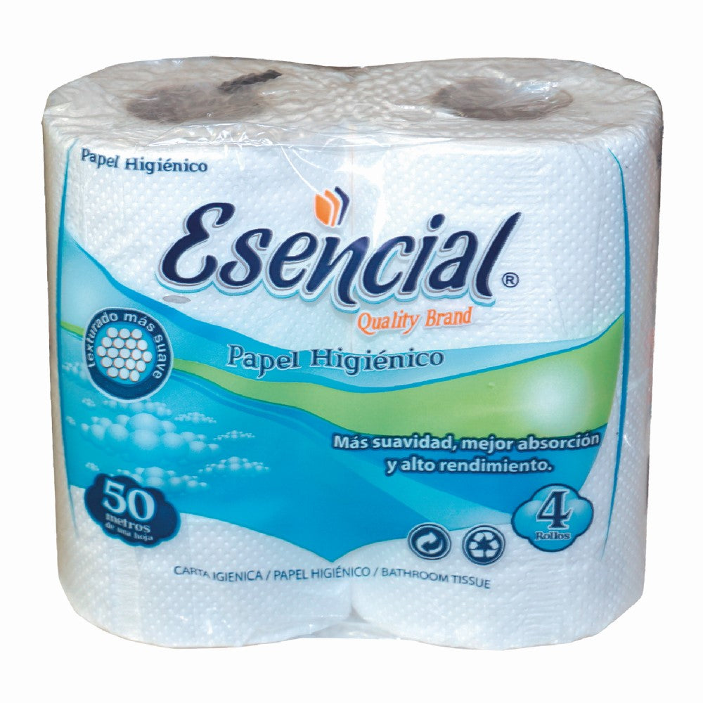 Higiénico hoja simple 48x50 mts. ESENCIAL