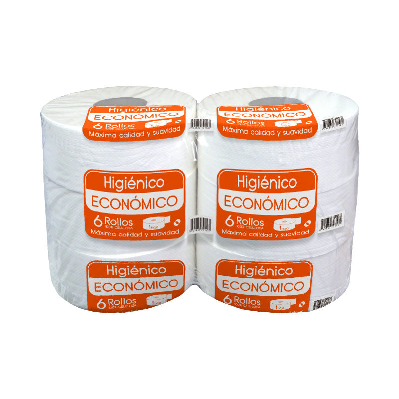 Higiénico jumbo eco 6x300 mts. TECNOROLL