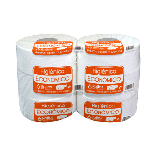 Higiénico jumbo eco 6x300 mts. TECNOROLL