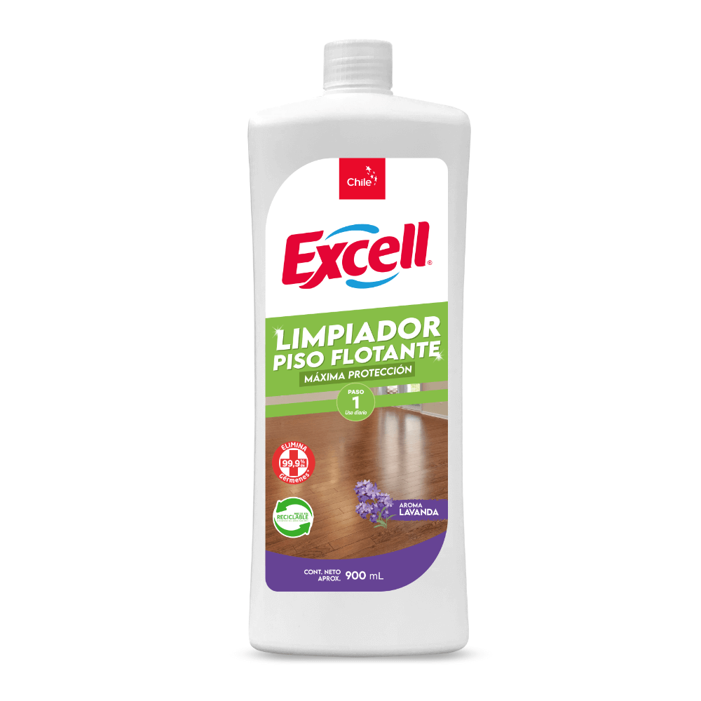 Limpiador piso flotante 900 ml. Excell