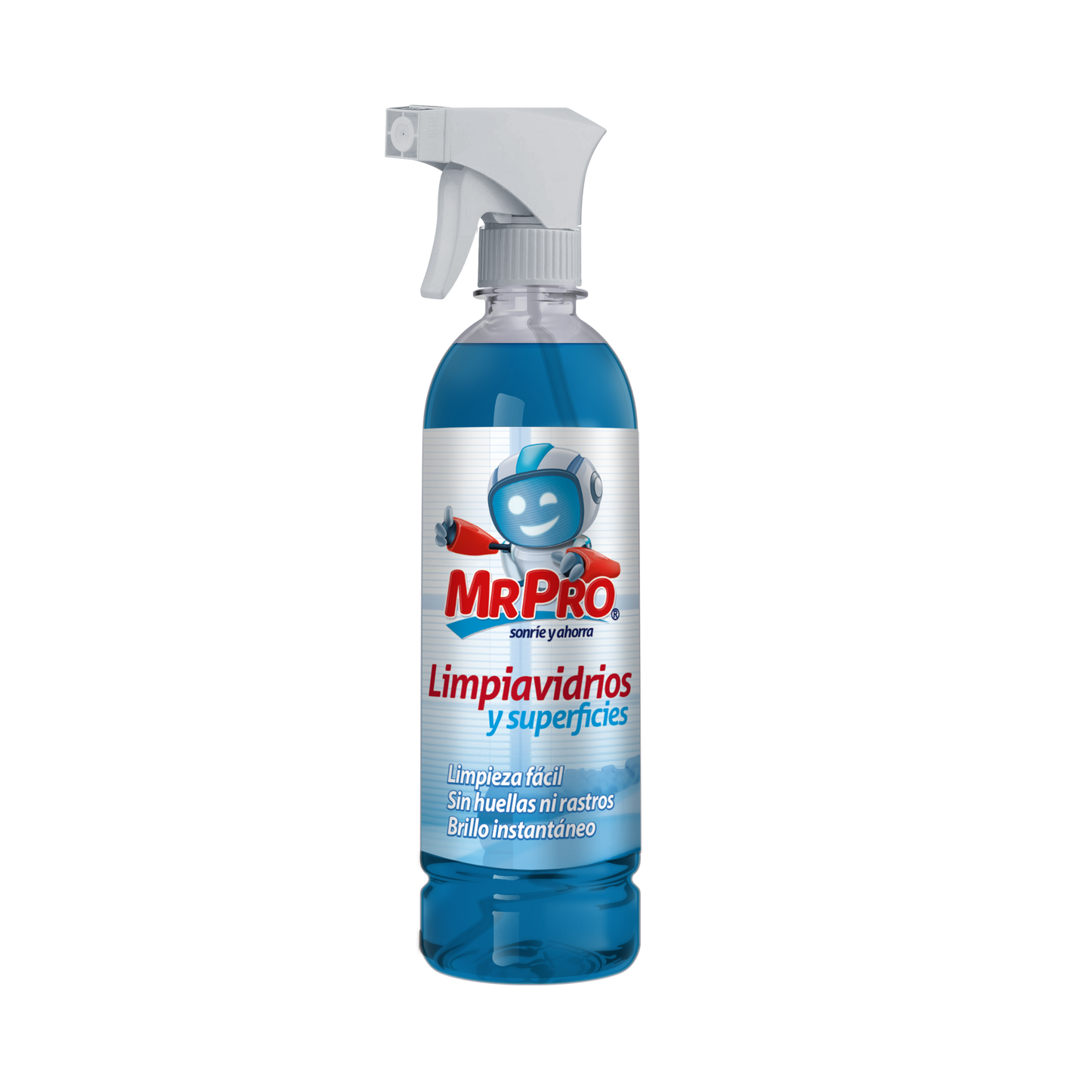 Limpia vidrios con gatillo 500 ml. MR. PRO