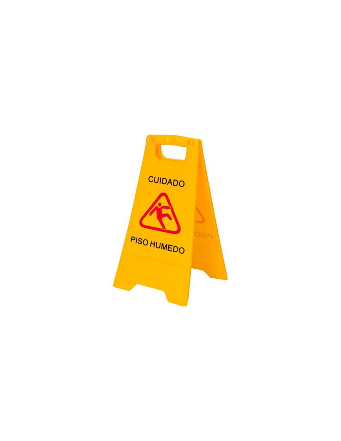 Señalética piso mojado