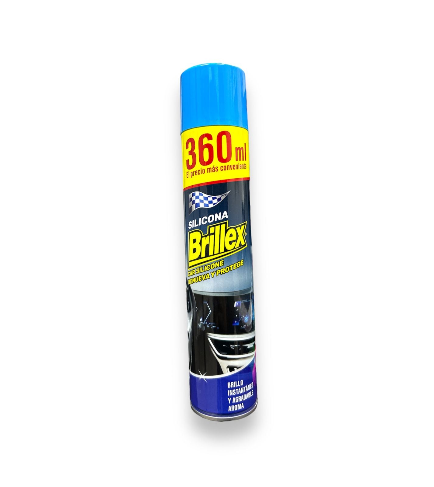 Silicona vehiculos 360 cc. Brillex