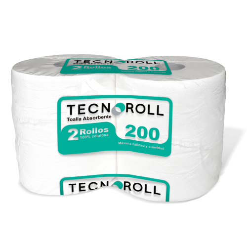 Toalla jumbo 2x200 mts. TECNOROLL