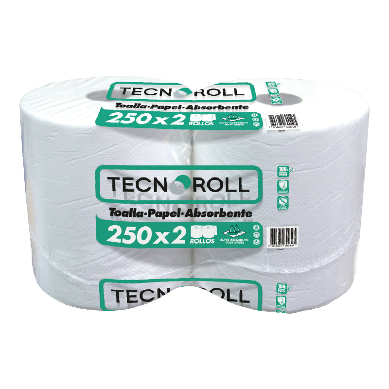 Toalla jumbo 2x250 mts. TECNOROLL
